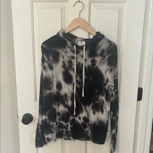 Sundry dark blue and grey/white tie dye